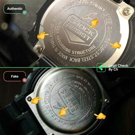 casio watch fake test|casio watch authenticity check.